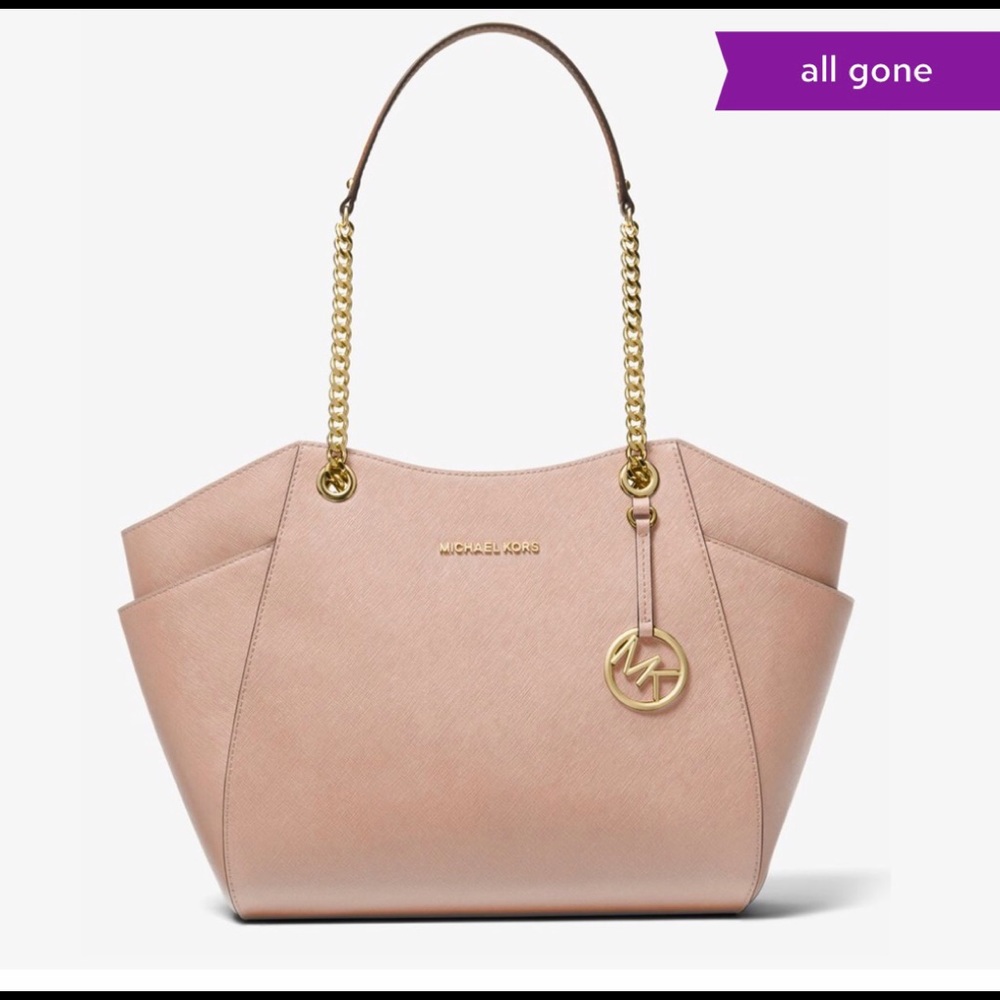 Ballet Jet Set Large Saffiano Leather Tote